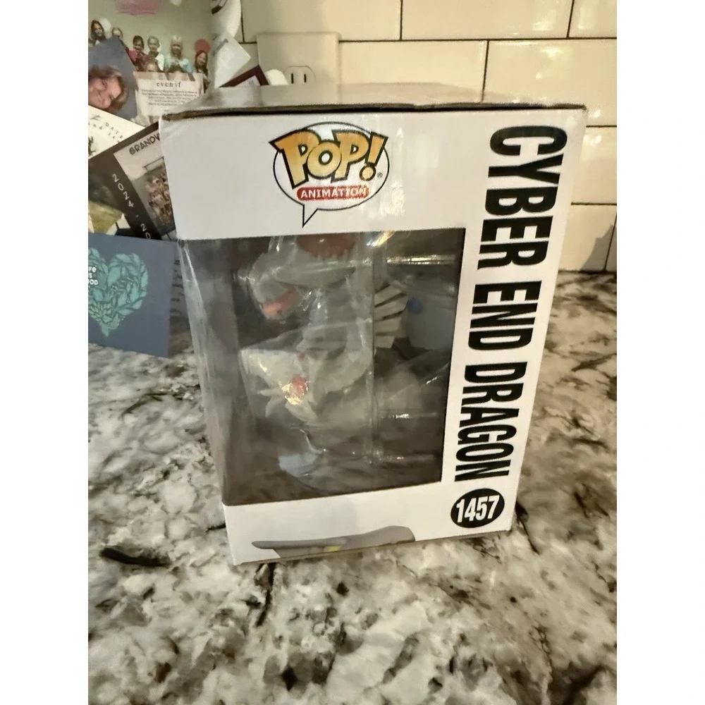 Funko Pop Animation Yu-Gi-Oh 1457 Cyber End Dragon Gamestop Vinyl Figure New